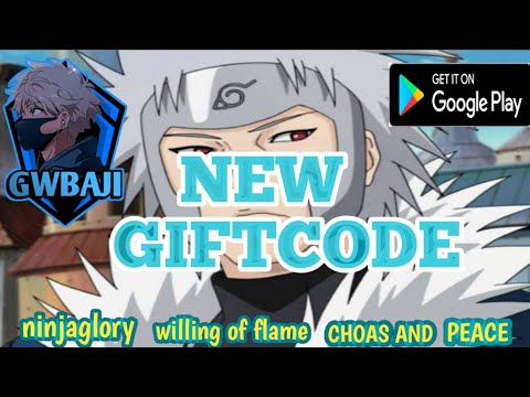 new gift code of ninja glory