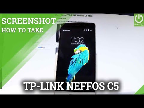How to Take Screenshot in TP-LINK Neffos C5 Max - Capture Screen