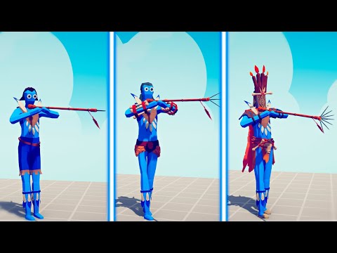 EVOLUTION OF SUPER BLOWDARTER - Totally Accurate Battle Simulator | TABS