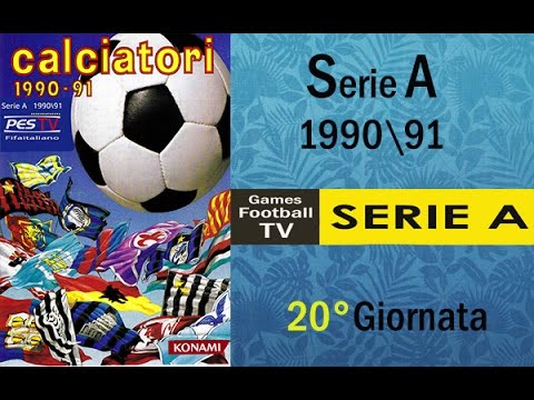 Serie A 1990\91 Highlights (20° Giornata)