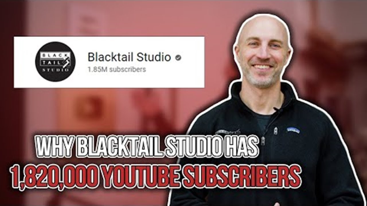 Why Blacktail Studio has 1,820,000 YouTube Subscribers