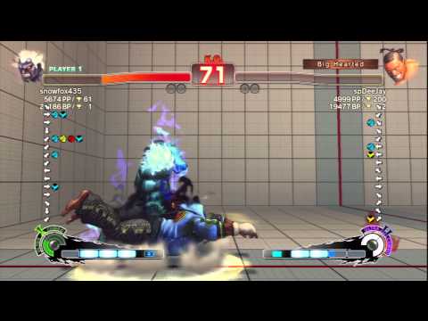 snowfox435 [Oni] Vs spDeeJay [Dee Jay] SSF4 AE 2012 Ranked Matches - PSN