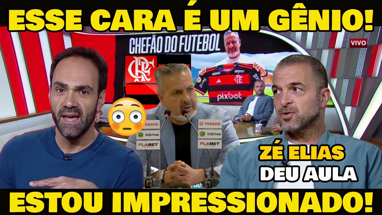 A IMPRENSA FICOU DE BOCA ABERTA COM A ENTREVISTA DE JOSÉ BOTO! O FLAMENGO É UMA MÁQUINA!