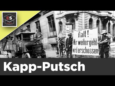 Kapp Putsch 1920 simply explained - Weimar Republic, course of events, consequences - Kapp-Lüttwi...