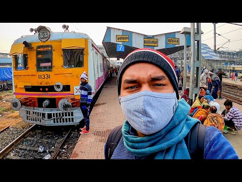 India's Fastest Local Train Journey Barddhaman Howrah Chord Line Super Local Vlog.