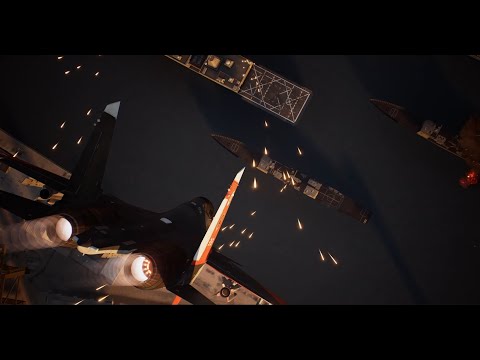 Ace Combat 7 Playthrough (Skies Restored Mod) - Mission 15 - Battle for Farbanti