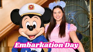 The Magic Starts IMMEDIATELY 🛳️✨ | Disney Wonder Embarkation Day Vlog