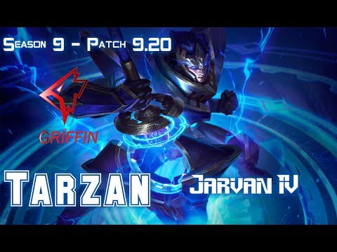 GRF Tarzan JARVAN IV vs GRAGAS Jungle - Patch 9.20 EUW Ranked