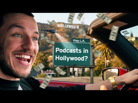 Los Angeles Vlog escalates 😂 Will I soon be filming podcasts in Hollywood?