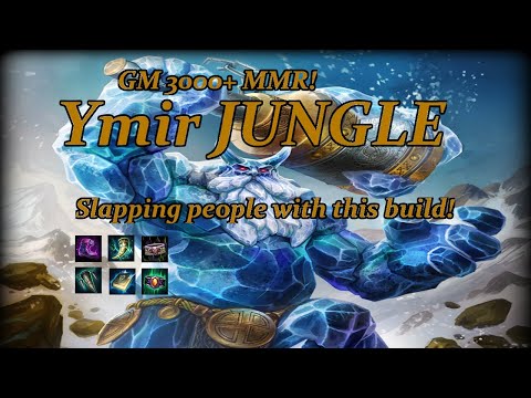GM Ymir Jungle 3000+ MMR USING LIFESTEAL BUILD!