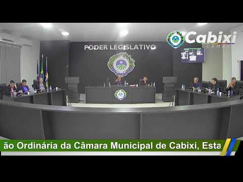 33ª Sessão Ordinária da Câmara Municipal de Cabixi - Rondônia