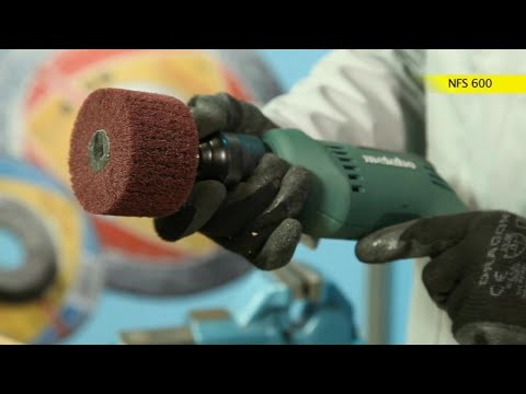 Klingspor NFS 600 - Perie abrazivă din pânză neţesută pentru bormașină