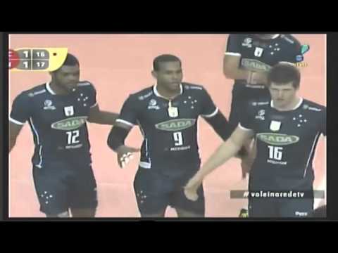 World Championship CWC 2015 Sada Cruzeiro x Zenit Kazan 3º set