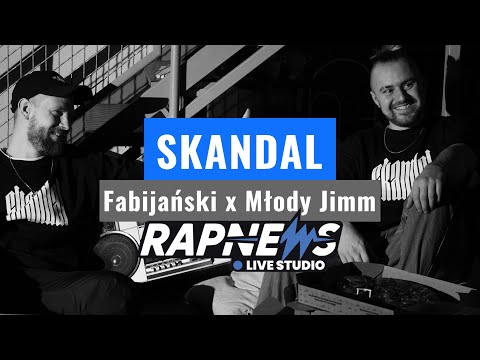 🔵 SKANDAL (Fabijański x Młody Jimm) na ŻYWO | RAPNEWS LIVE #60