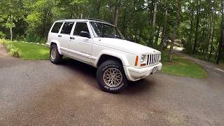 preview picture of video 'Jeep Cherokee Country With 30x9.50x15 Tires'