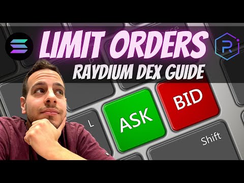 DEFI Limit Orders On Raydium Dex - Complete Tutorial