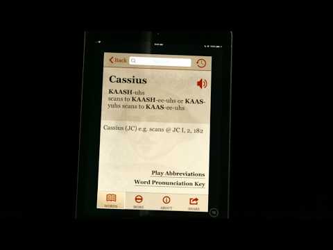 "Cassius" - Audio Pronunciation