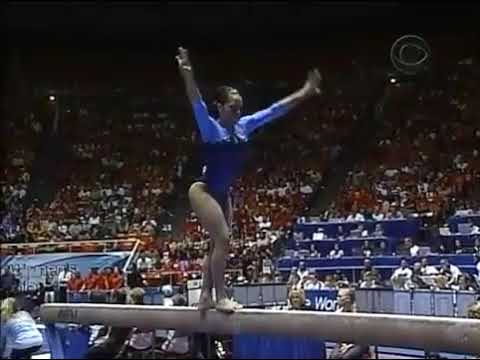 Tasha Schwikert (UCLA) - 2007 NCAA Championship Team Finals | Beam