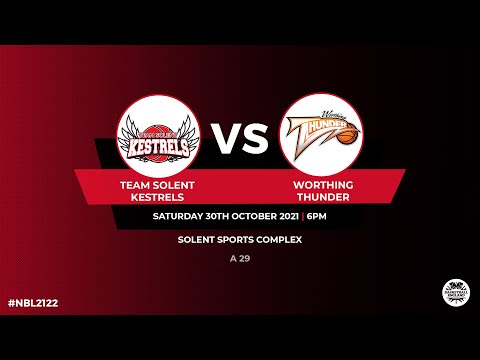NBL1_Team Solent Kestrels v Worthing Thunder - 30.10.21