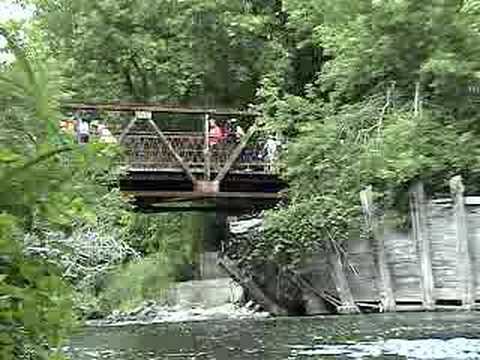 Chesley walking bridge at Home Comeing