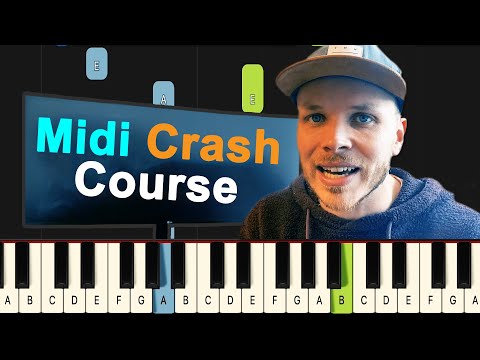 Find Scales, Chords & Progressions in Piano Midi Lessons Easily! (Ultimate Midi Crash Course!)
