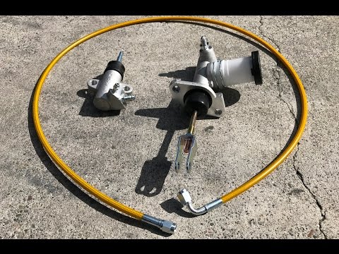 How to Bypass the Clutch Damper, and Replace Master and Slave Cylinders. ep 21