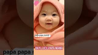 Download lagu bayi lucu manggil papa mama #shortvideo mp3