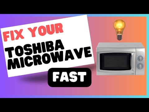 Replace Toshiba Microwave's Light Bulb: Quick & Easy