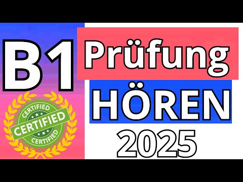 G.A.S.T - B1 Prüfung - Hören Übungssatz - G.A.S.T DTZ 2025 TEST