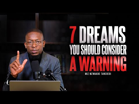 7 Dreams you should consider warning ⛔️ ⚠️ ‼️