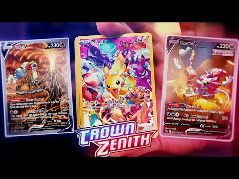 POKEMON CROWN ZENITH IS AMAZING...
