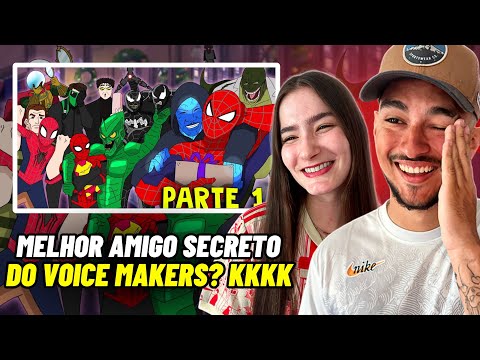 Apenas uma live | AMIGO OCULTO DOS HOMENS -ARANHAS - PARTE 1 | Voice Makers