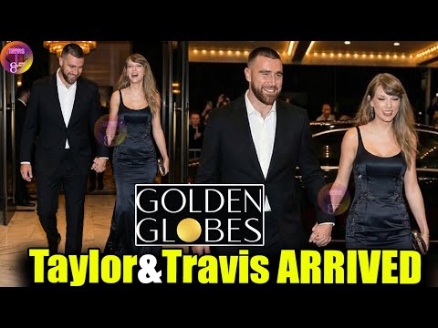 OMG! Travis Kelce & Taylor Swift STUNS at Beverly Hilton for 83rd Golden Globes Awards 2026