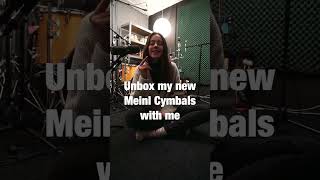 Unboxing my Meinl Cymbals