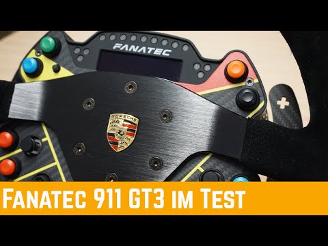 Fanatec Podium Porsche 911 GT3 R Lenkrad im Test