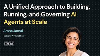 A Unified Approach to Building, Running, and Governing AI Agents at Sc