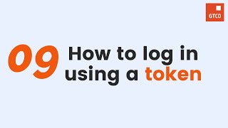 09 How to Log in Using Token
