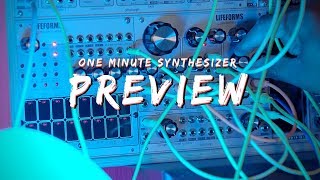 Video thumbnail for One Minute Synthesizer P-Review! Ep. 4 Pittsburgh Modular Double Helix Oscillator Eurorack by Noir Et Blanc Vie