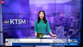 KTSM + at 4 p.m. with Tirza Ortiz, Robert Bettes