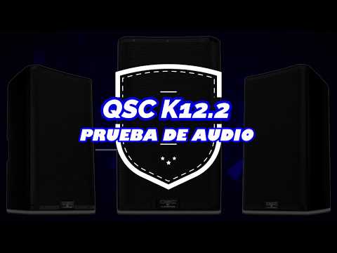 QSC K12.2 Prueba de Audio | Grupo Eclipse Oficial
