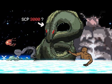 SCP Size Comparison (Pixel Art Style)