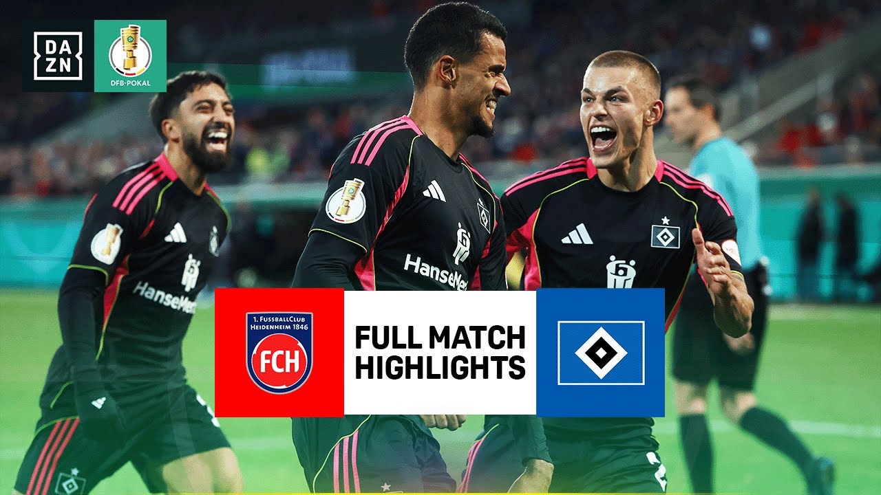 Heidenheim vs. Hamburg | DFB Pokal Highlights | 2nd Round | 2025 - 2026