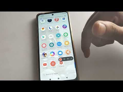 Screen Recording kare Poco x5 pro 5g, how to Turn on screen recording poco mobile
