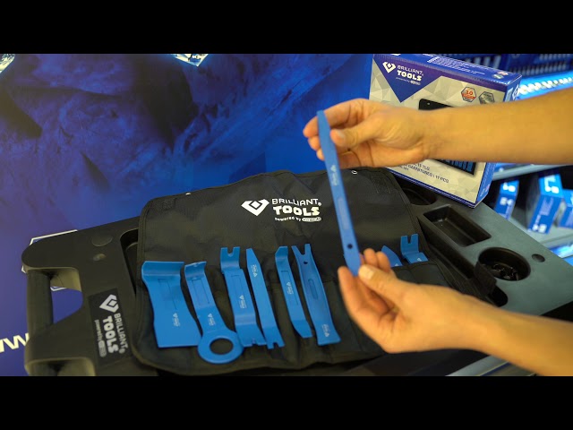 Video Teaser für BRILLIANT TOOLS BT511065 Zierleistenkeile-Satz | 11-tlg. [Powered by KS TOOLS]