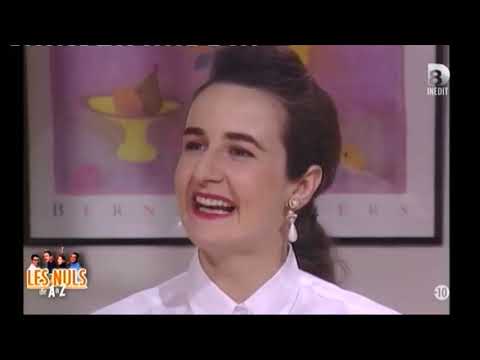 Pub Les Nuls Valérie Lemercier  "ça vous plait ? c'est moi qui l'ait fait !"