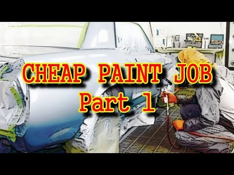 HOW TO PAINT YOUR CAR "CHEAP", Using Epoxy Primer - Part 1