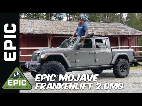 The EPIC Mojave Frankenlift 2.OMG! - Lifting the 2021 Jeep Gladiator Mojave with Teraflex Suspension