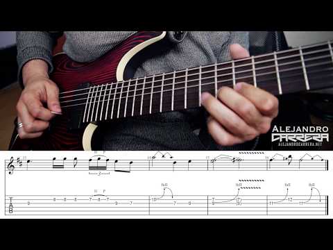 Europe - the final countdown Guitar Solo fast & slow with Tab