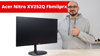 Видео: Обзор монитора Acer Nitro XV252Q Fbmiiprx — первая панель с частотой 390 Гц на рынке