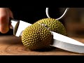Unbelievable Jackfruit Cutting ASMR Most Satisfying Tropical Sounds Ever